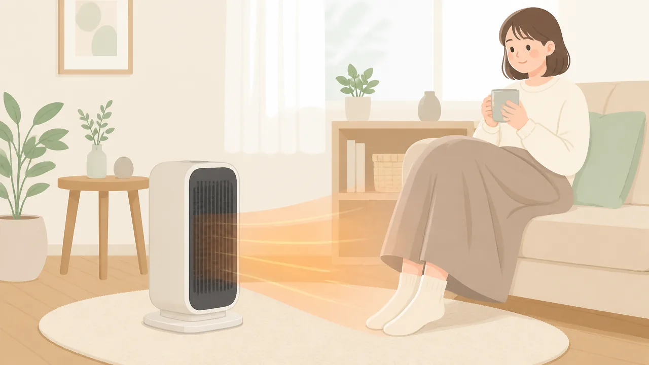 モダンデコ セラミックヒーターの口コミは?評判や使い勝手を解説