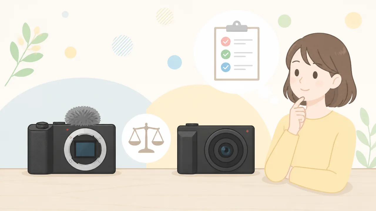 ZV-E10とPowerShot V1の比較！違いと選び方をやさしく解説