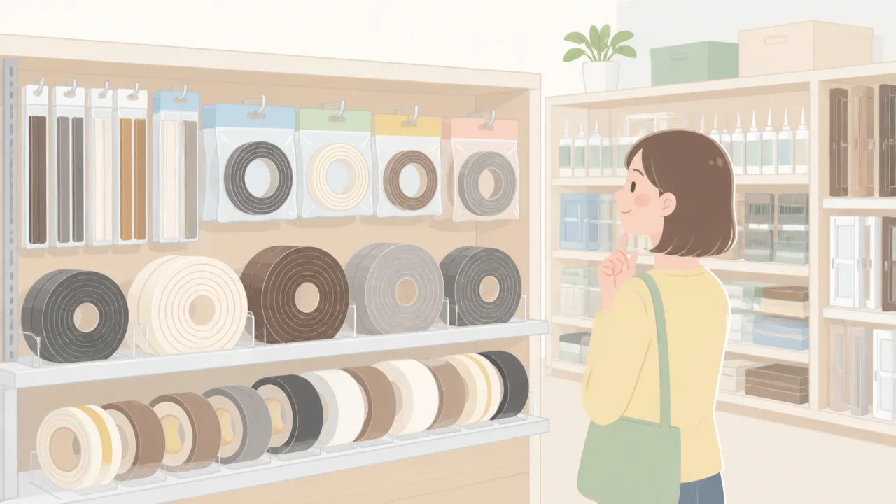 隙間テープの販売店とおすすめ商品は？売り場や選び方も紹介