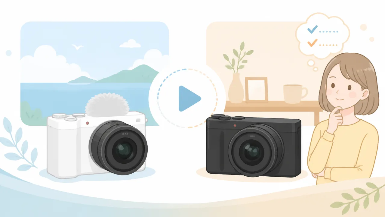 ZV-E10とPowerShot V1の比較！違いと選び方をやさしく解説