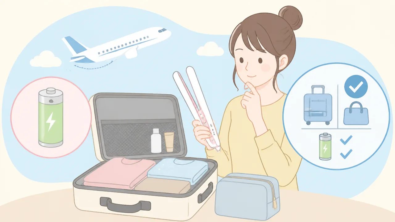コイズミのヘアアイロンは充電持ち何分？前髪のお直しに使えるか解説