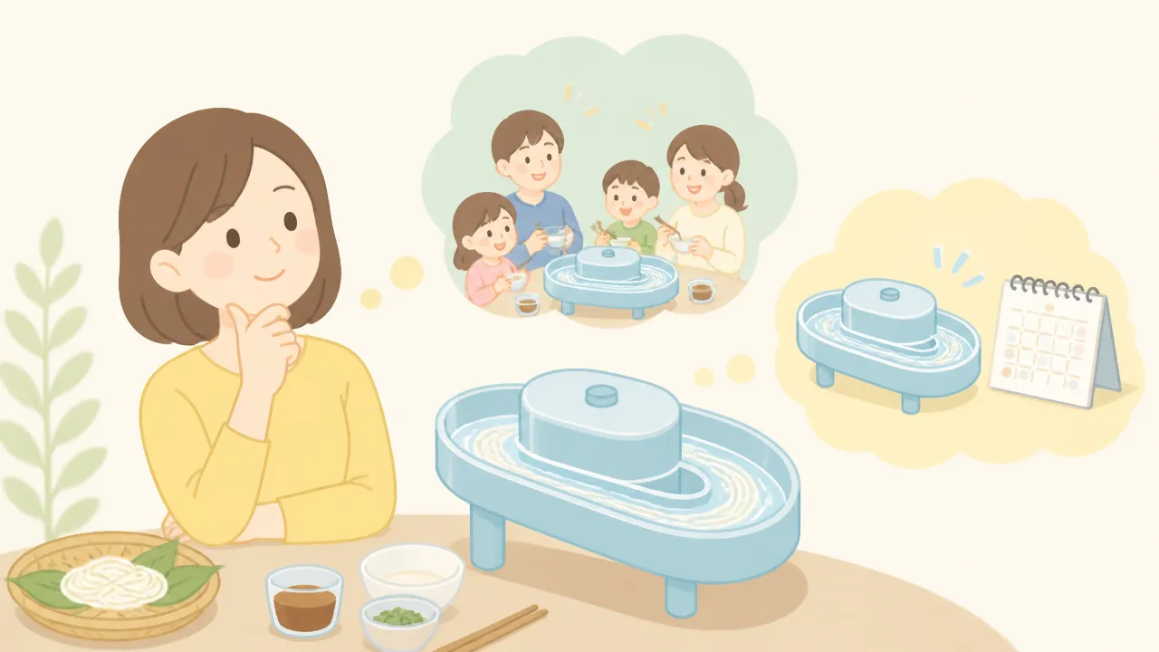 流しそうめん機はどこに売ってる?取扱店と選び方をやさしく紹介
