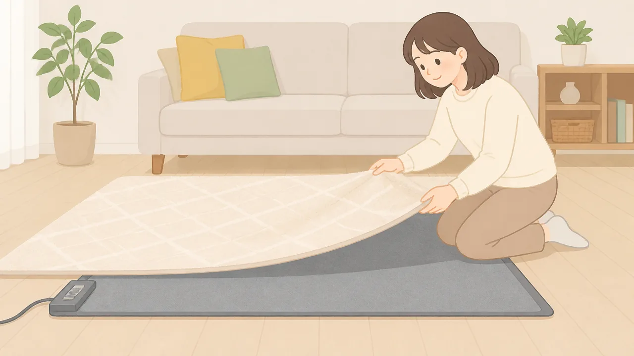 山善ホットカーペットの口コミは?暖かさや使いやすさを詳しく紹介