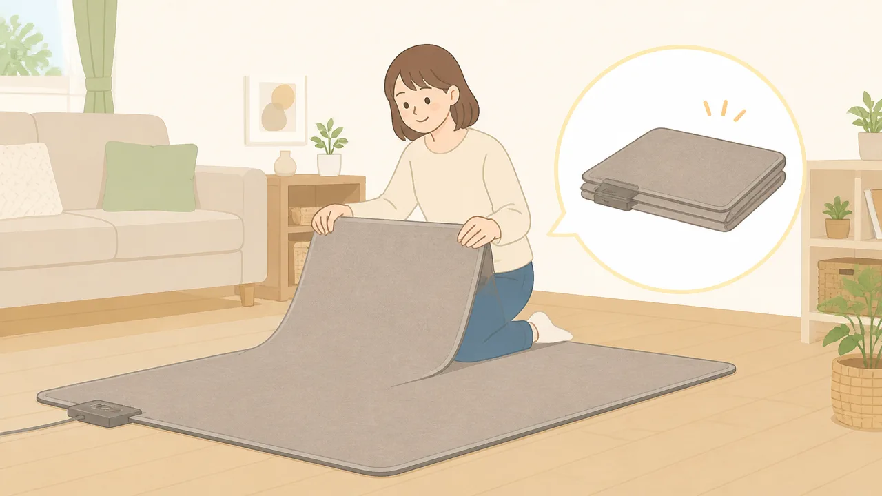 山善ホットカーペットの口コミは?暖かさや使いやすさを詳しく紹介