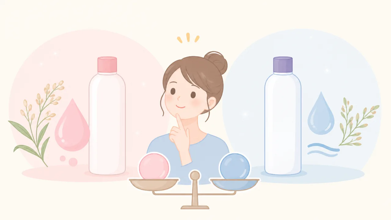 ハトムギ化粧水、麗白とナチュリエの違いは?特徴と選び方を比較