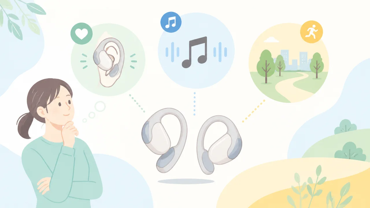 Bose Sport Open Earbudsはランニング向き？